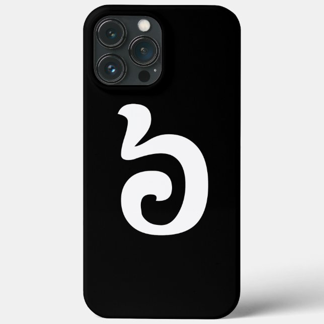 Coques Case-Mate iPhone Cambodian Number 6 / Six / ៦ (Pram Muj) Khmer (Verso)
