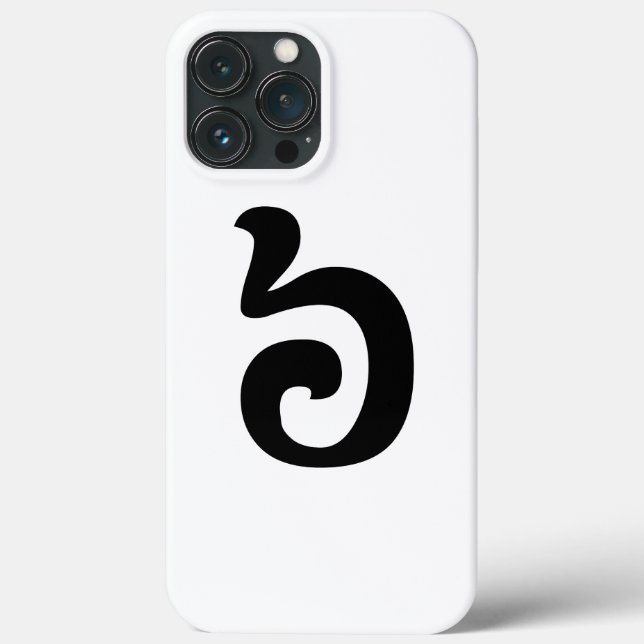 Coques Case-Mate iPhone Cambodian Number 6 / Six / ៦ (Pram Muj) Khmer (Verso)