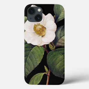 Etui iPhone 13 Camélia blanc