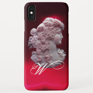 COQUE Case-Mate POUR iPhone CAMEO ANTIQUE, DAME AUX RAISONS ET AUX GRAPEVINES