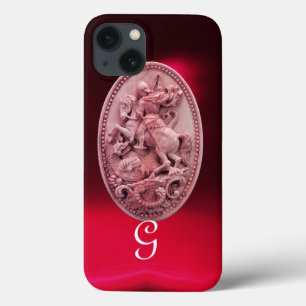 ETUI iPhone Case-Mate CAMEO ANTIQUE / MONOGRAMME SAINT GEORGE ET DRAGON