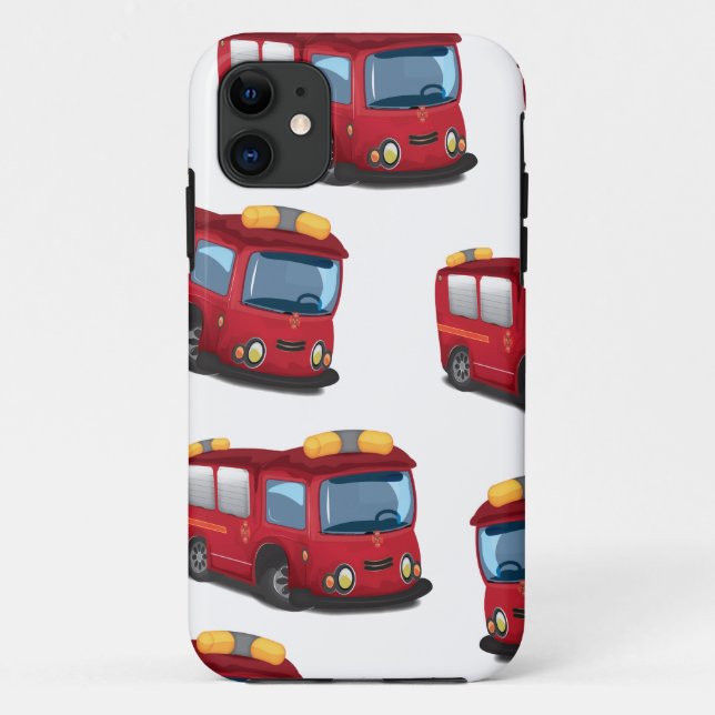 Coques Case-Mate iPhone Camion de pompiers (Dos)
