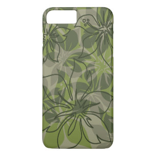 Coque iPhone 8 Plus/7 Plus Camion hawaïen d'Olowalu Hibiscus