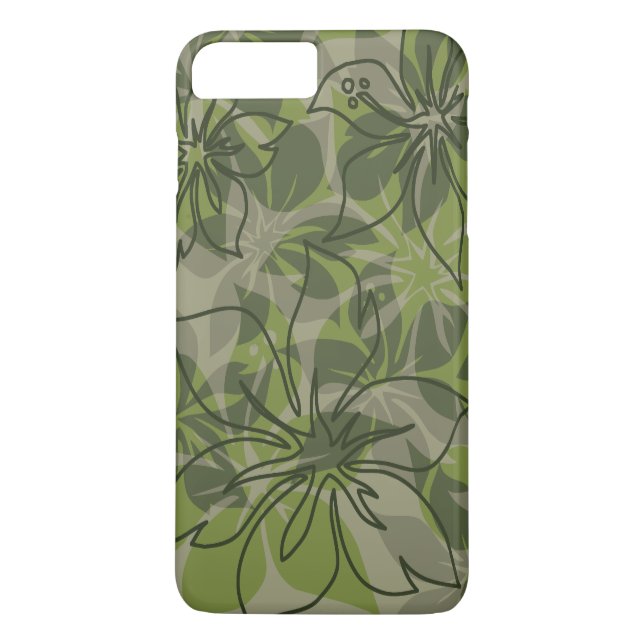 Coques Case-Mate iPhone Camion hawaïen d'Olowalu Hibiscus (Dos)