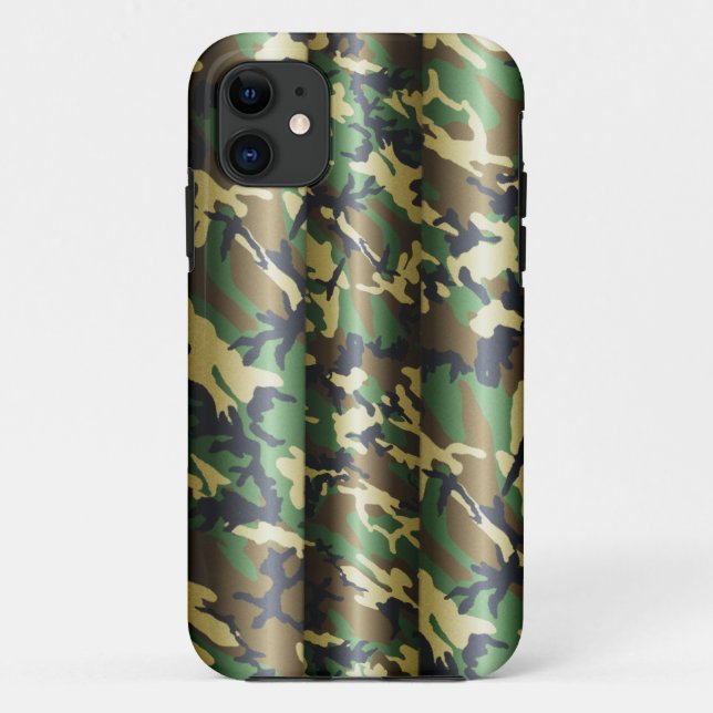 Coques Case-Mate iPhone Camion Woodland 3D (Dos)