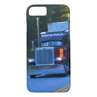 Coque Case-Mate Pour iPhone Camions, Big Rig Cargo Truck Art