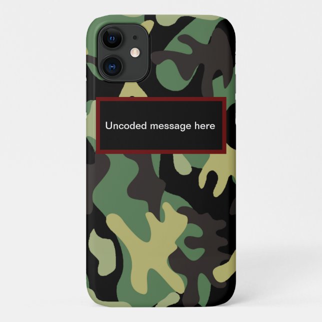Coques Case-Mate iPhone Camo (Dos)