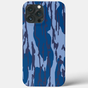 Case-Mate iPhone Case Camo bleu Motif militaire Camouflage bleu