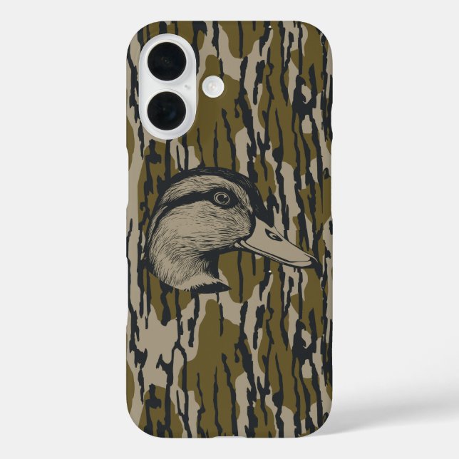 Coques Case-Mate iPhone Camo Bottomland Waterfowl Chasse au canard (Verso)