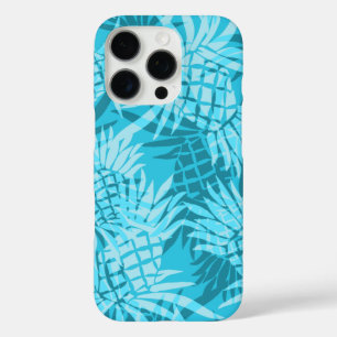 Coques iPhone 16 Pro Camo d'ananas Turq hawaïen