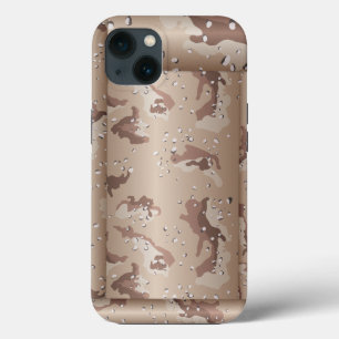 iPhone 13 Coque Camo du désert capité
