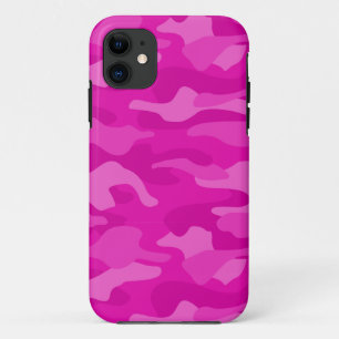 Case-Mate iPhone Case Camo Monocolor Rose choquant