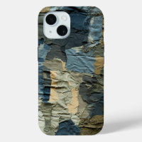 Camo Motif de chargement à ruban bleu