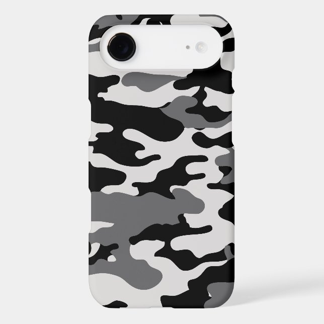 Coques Case-Mate iPhone Camo noir (Verso)