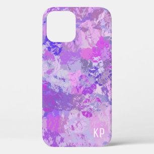 Case-Mate iPhone Case Camo rose violet Abstrait