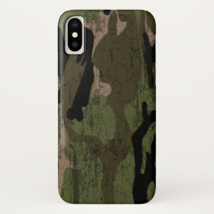 Coques Pour iPhone Camo vert affligé