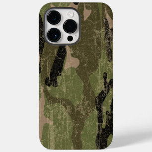 Coque Pour Pour iPhone 14 Pro Max Camo vert fané