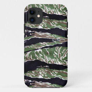 Coque iPhone 11 Camouflage asiatique de rayure de tigre