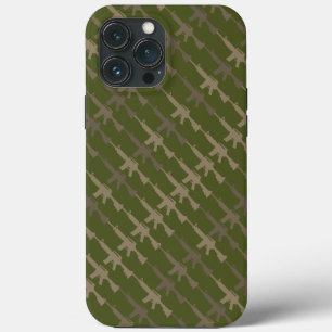 Case-Mate iPhone Case Camouflage de type militaire Fusil Armée Tan vert 