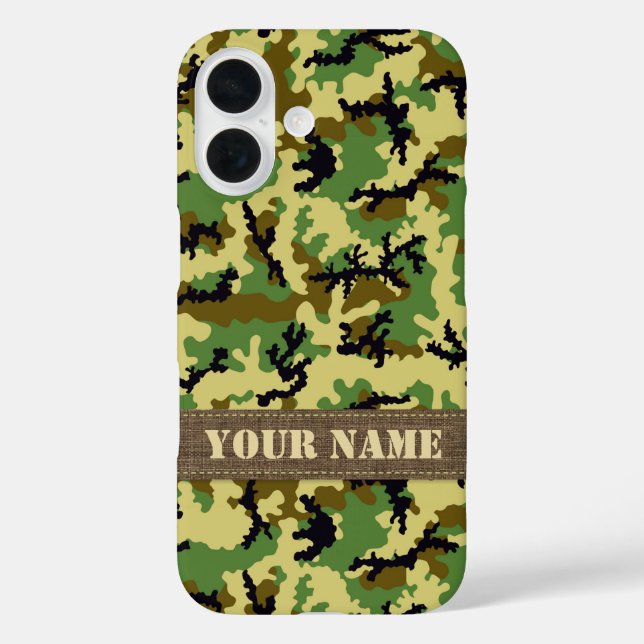 Coques Case-Mate iPhone Camouflage des bois (Verso)