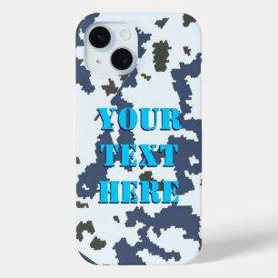 Coque Pour iPhone 15 Camouflage d'hiver