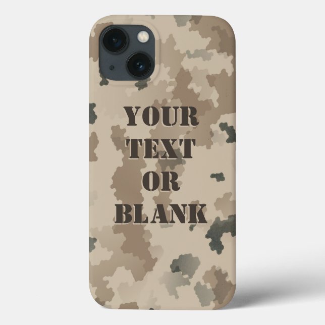 Coques Case-Mate iPhone Camouflage du désert (Verso)