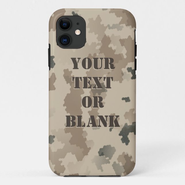 Coques Case-Mate iPhone Camouflage du désert (Dos)