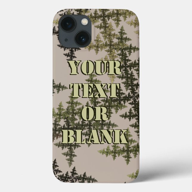 Coques Case-Mate iPhone Camouflage fractal - Été (Verso)