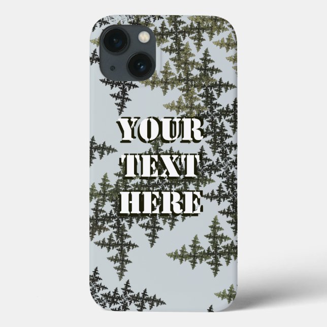 Coques Case-Mate iPhone Camouflage fractal - Hiver (Verso)