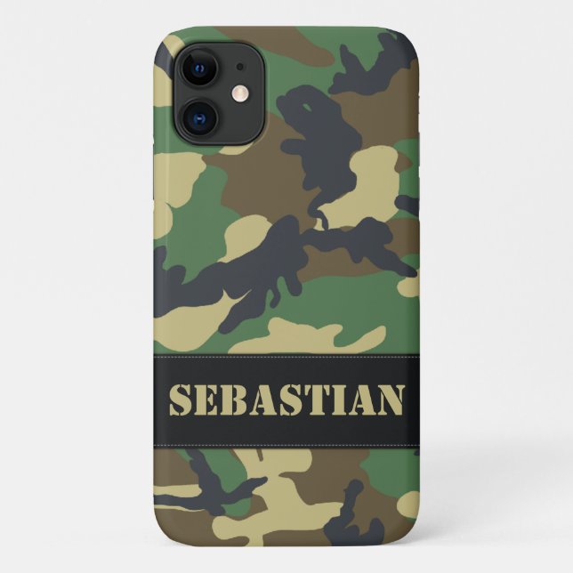 Coques Case-Mate iPhone Camouflage militaire (Dos)