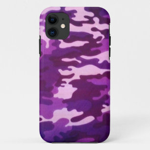 Case-Mate iPhone Case camouflage pourpre