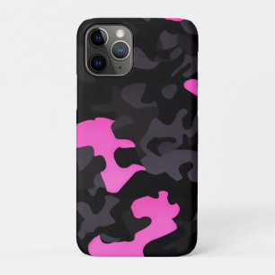 Case-Mate iPhone Case Camouflage rose et noir