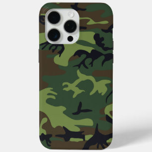 Coque iPhone 15 Pro Max Camouflage vert militaire