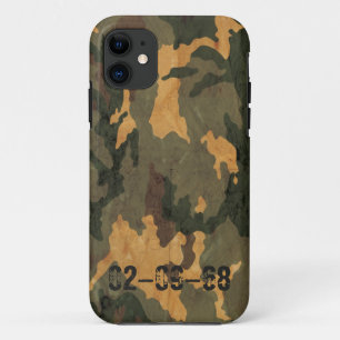 Case-Mate iPhone Case Camouflage vert olive symétrique grunge