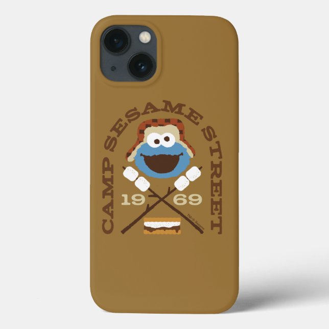 Coques Case-Mate iPhone Camp Sesame Street 1969 (Verso)