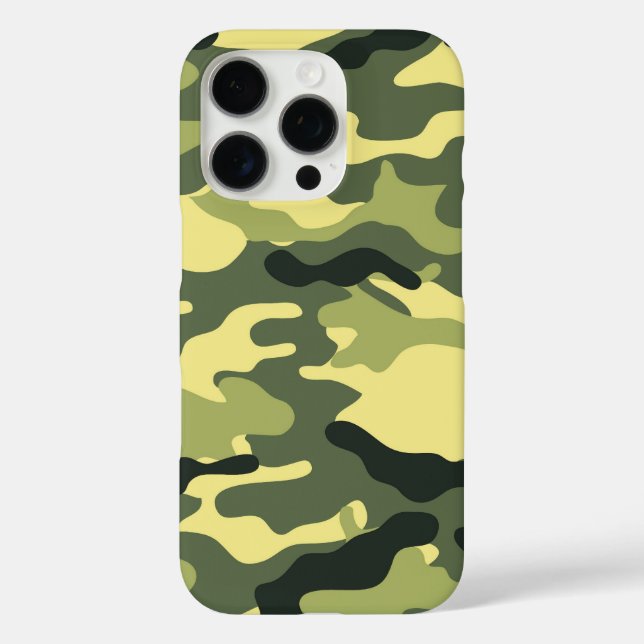 Coques Case-Mate iPhone Camping Chasse Camouflage vert (Verso)