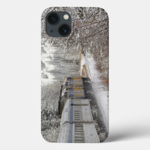 Etui iPhone Case-Mate Canada, Alberta. Train de neige VIA Rail entre