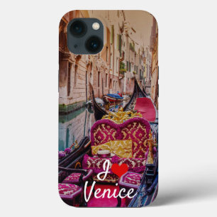 Case-Mate iPhone Case Canal avec gondole traditionnelle à Venise, Italie