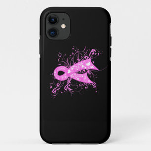 Coques Pour iPhone Cancer du sein Floriaux torsades Ruban