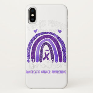 Case-Mate iPhone Case Cancer pancréatique Je Porte Du Purple Pour Mon C