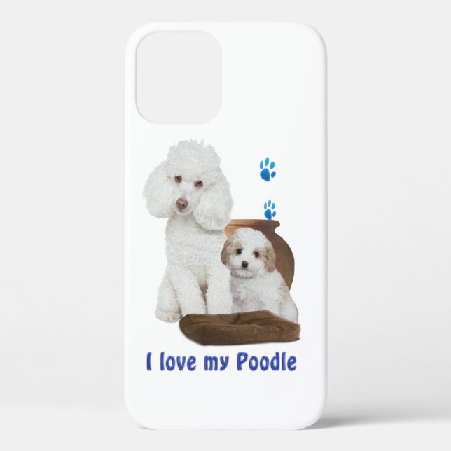 Coques Case-Mate iPhone caniche (Verso)