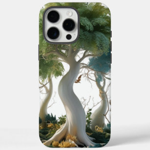 Coques iPhone 16 Pro Max Canopée forestière enchantée - iPhone artistique 1