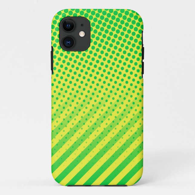 Coques Case-Mate iPhone Capa Verde e Amarelo (Dos)