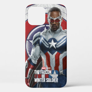 Case-Mate iPhone Case Capitaine Amérique tenant le bouclier avec ailes v