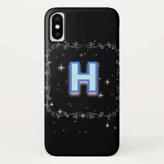 Case-Mate iPhone Case Capot de téléphone monogramme "H" majuscule"