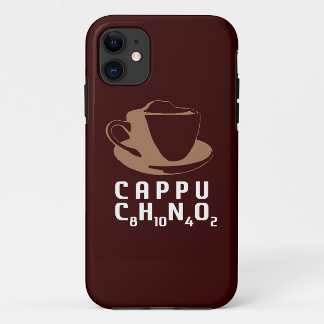 Coques Case-Mate iPhone Cappuccino chimique (Dos)