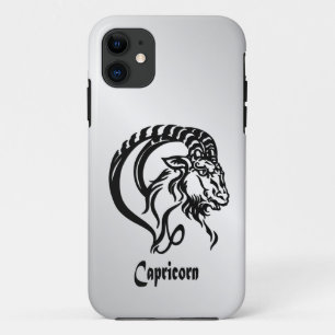 Case-Mate iPhone Case Capricorne Signe du zodiaque et Symbole Argent