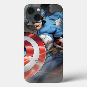 Coques Pour iPhone Captain America déviant l'attaque