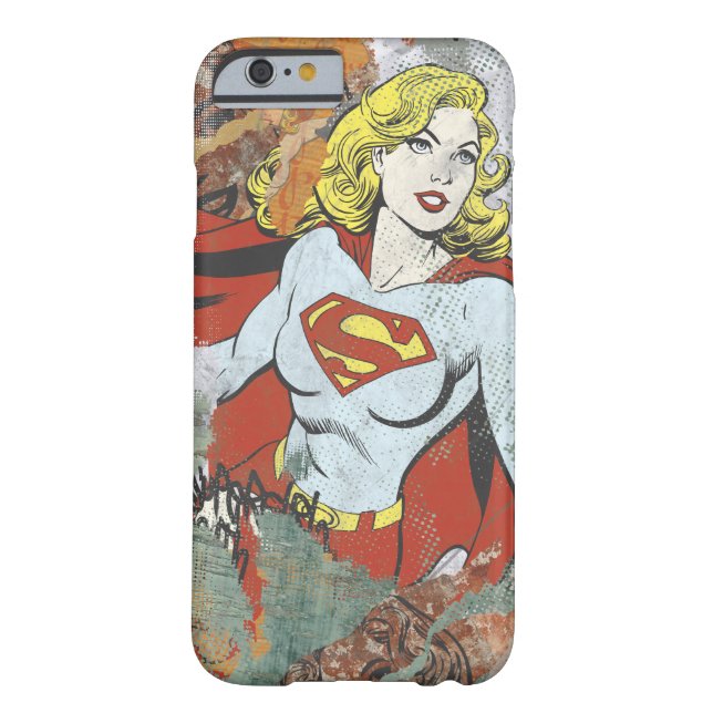 Coques Case-Mate iPhone Capteurs de bande dessinée Supergirl 2 (Dos)