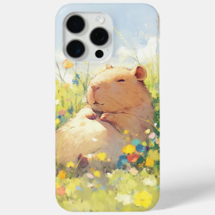 Coque iPhone 15 Pro Max Capybara Détente